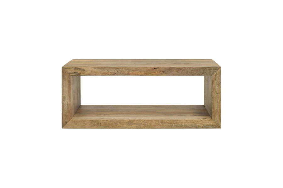 Benton Rectangular Solid Wood Coffee Table Natural 704838 Comming Soon