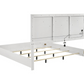 Ives 4-piece Eastern King Bedroom Set White High Gloss 224941KE-S4 Coming Soon