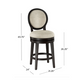 Online Only Dayton Counter Height Swivel Stool