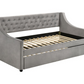 Chatsboro Upholstered Twin Daybed with Trundle Grey 305883