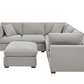 Thomasville Lowell 4-piece Fabric Modular Sectional