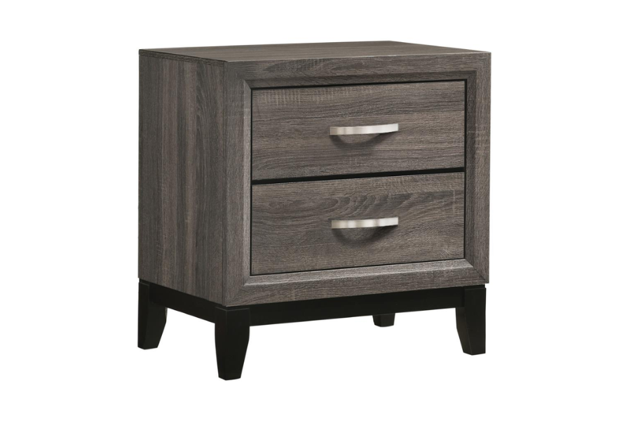 Watson 4-piece Queen Bedroom Set Grey Oak 212421Q-S4