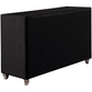 Deanna 7-drawer Upholstered Dresser Black	206103