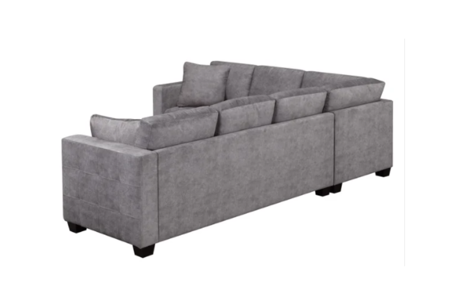 Kylie Fabric Sectional with Ottoman 1288050