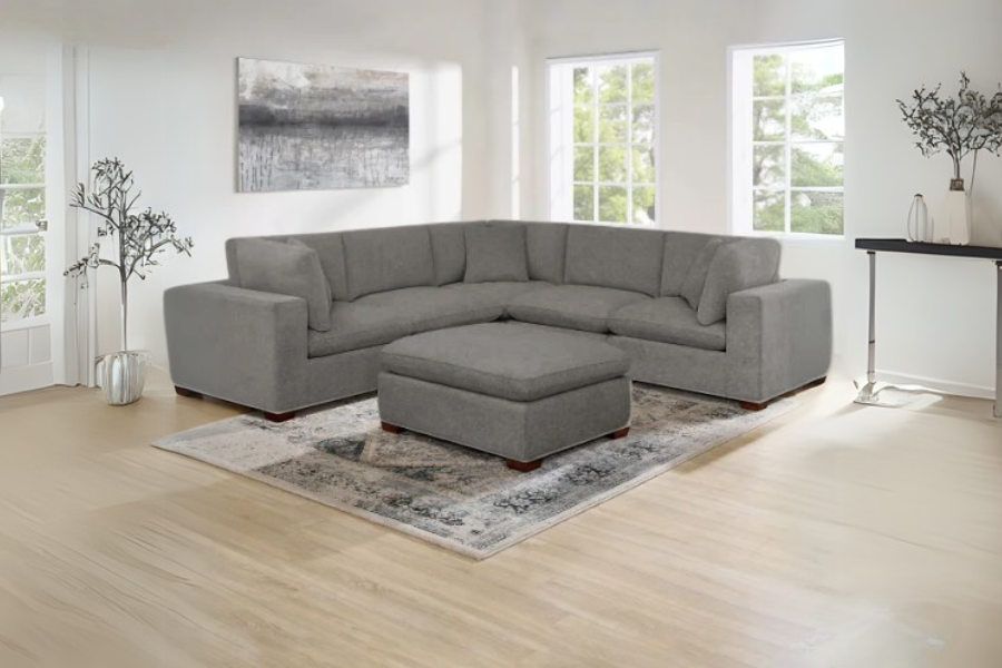 Thomasville Lowell 6-piece Fabric Modular Sectional