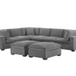 Thomasville Lowell 4 - piece Modular Sectional Floor Model