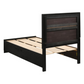 Miranda 4-piece Twin Bedroom Set Black 206361T-S4