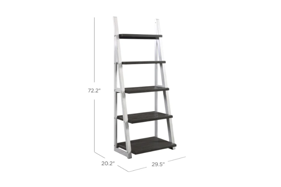 Ashlyn 72" Ladder Bookcase