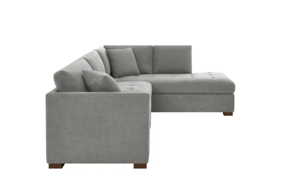 Thomasville Miles Fabric Sectional with Power Footrest