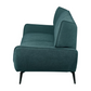 Acton Upholstered Flared Arm Sofa Teal Blue	511161