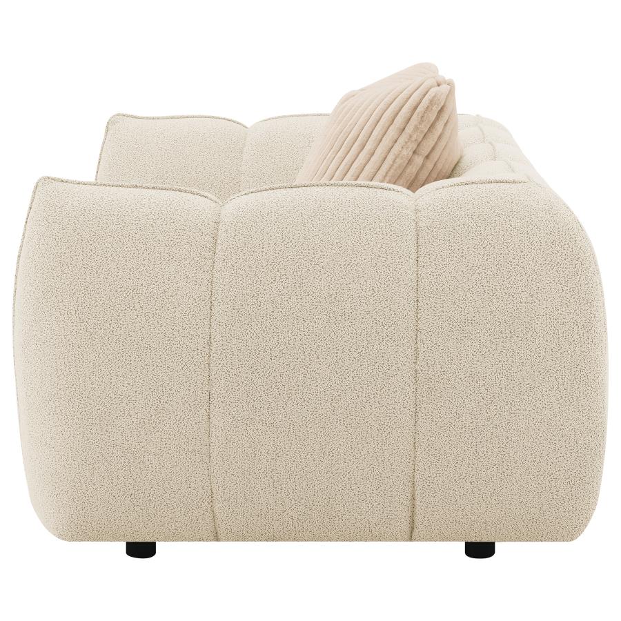 Silla y media tapizada Winchester Boucle Sand Pebble 503999 