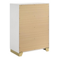 Caraway 4-drawer Bedroom Chest White 224775