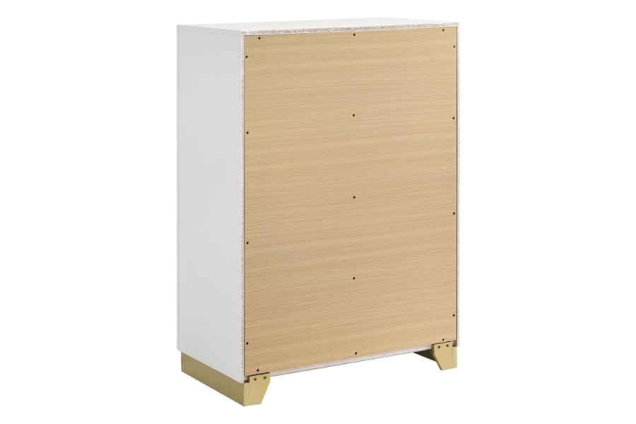 Caraway 4-drawer Bedroom Chest White 224775