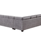 Kylie Fabric Sectional with Ottoman 1288050