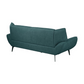 Acton Upholstered Flared Arm Sofa Teal Blue	511161