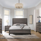 Watson Wood Full Panel Bed Grey Oak 212421F