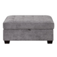 Kylie Fabric Sectional with Ottoman 1288050