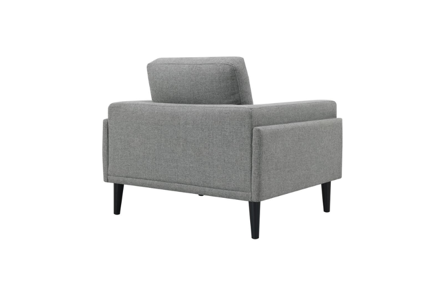 Rilynn Upholstered Track Arm Accent Chair Grey 509526