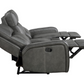 Raelynn 2-piece Upholstered Reclining Sofa Set Grey 603191-S2