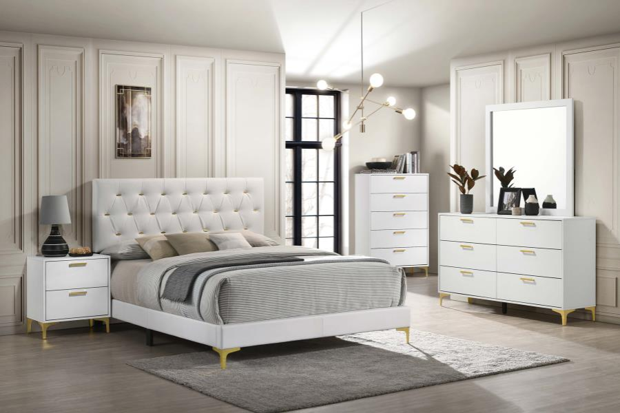 Kendall 5-drawer Bedroom Chest White 224405