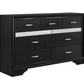 Miranda 4-piece Twin Bedroom Set Black 206361T-S4