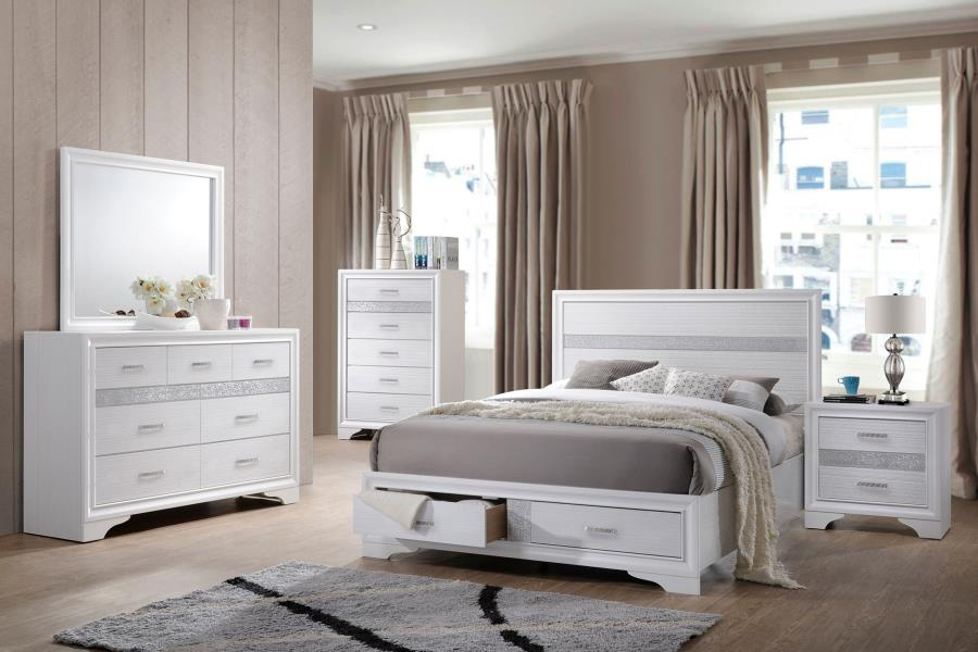 Miranda 5-drawer Bedroom Chest White 205115 Comming Soon