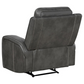 Raelynn 3-piece Upholstered Reclining Sofa Set Grey 603191-S3