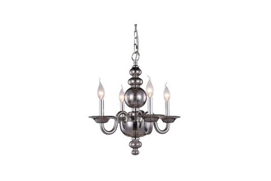 Champlain 4 Light 17.5 inch Silver Shade Pendant Ceiling Light