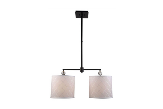 Gemma 2 Light 12 inch Bronze Pendant Ceiling Light, Urban Classic