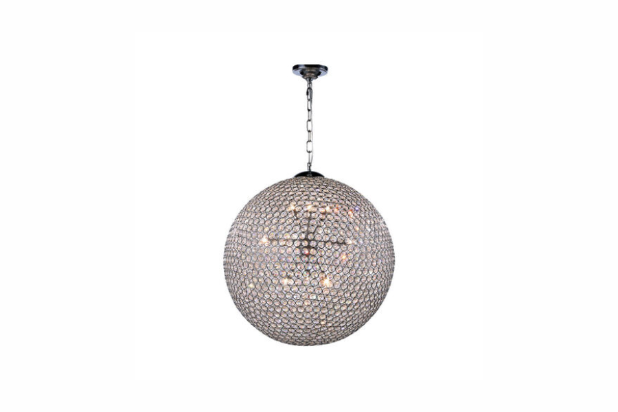 Cabaret 12 Light 24 inch Chrome Pendant Ceiling Light