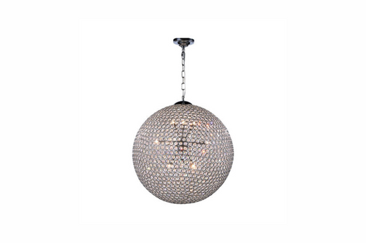 Cabaret 12 Light 24 inch Chrome Pendant Ceiling Light