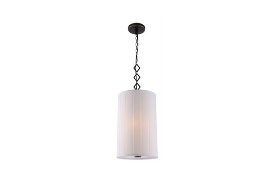 Luna 2 Light 13 inch Bronze Pendant Ceiling Light, Urban Classic