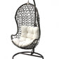 Panama Jack Hanging Chair w/metal stand & off-white cushion