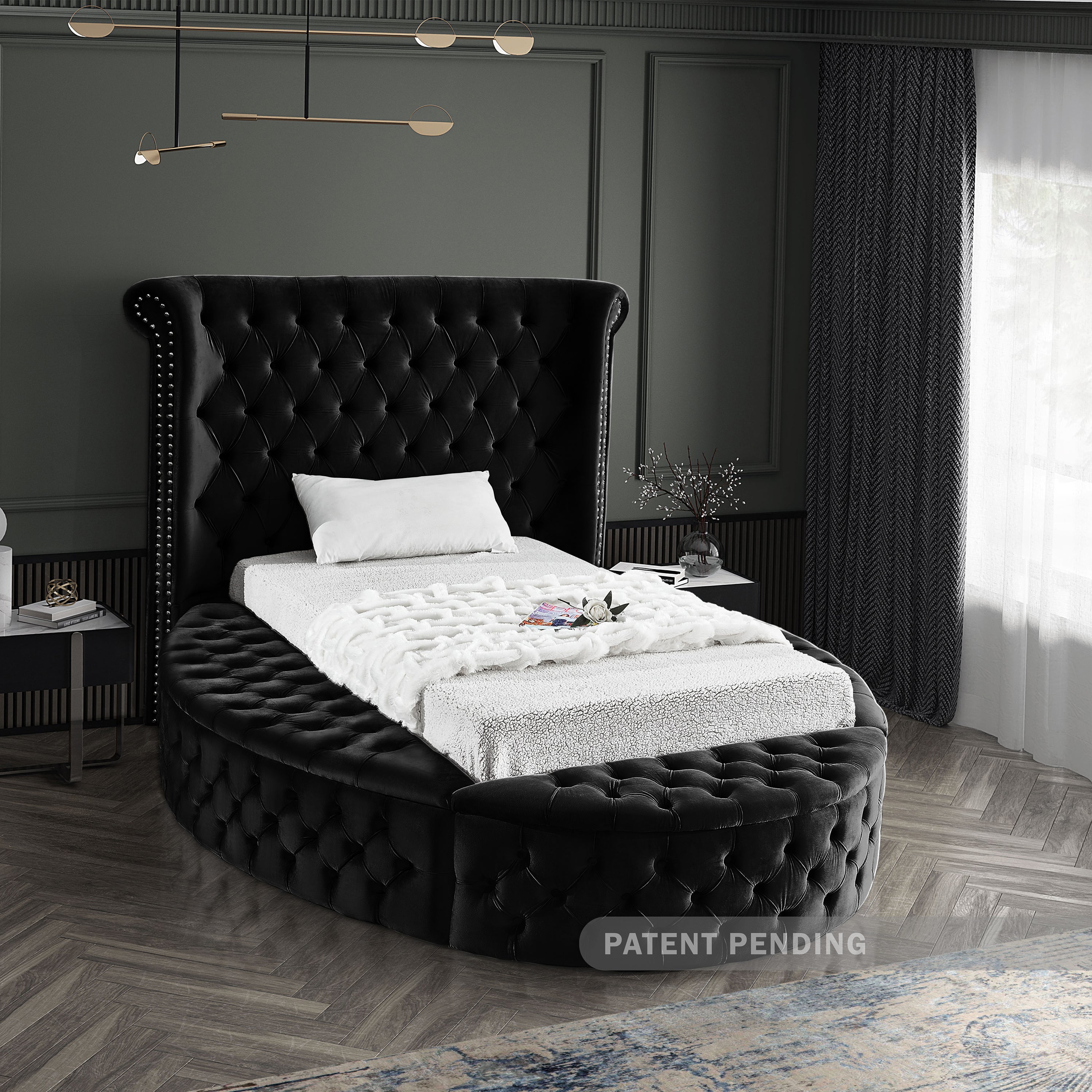 Luxus velvet deals bed